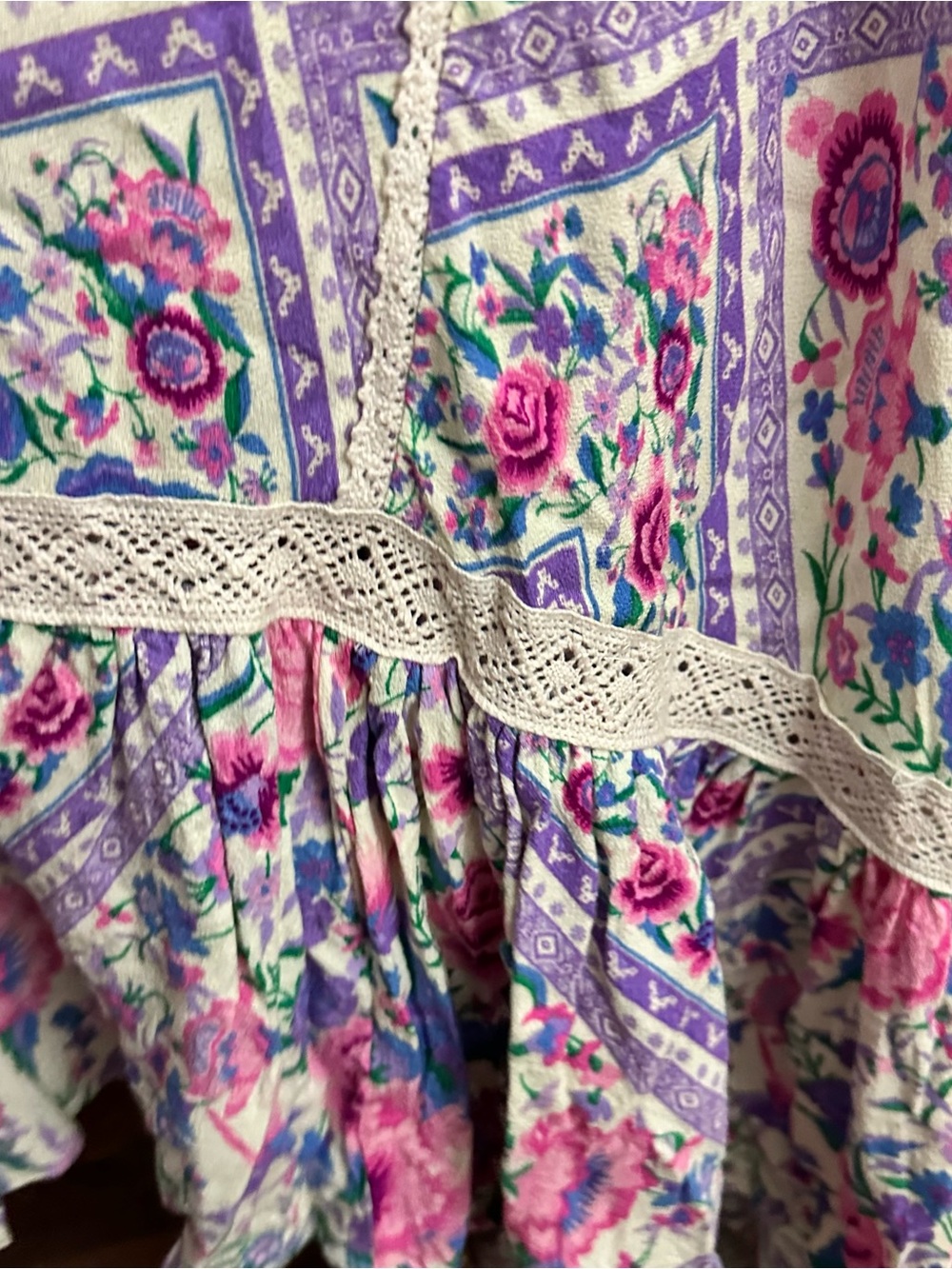 Spell Babushka Maxi Skirt in Lavender - Picture 10 of 14